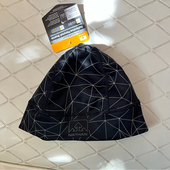 Nathan HyperNight Reflective Ponytail Beanie - Picture 1 of 4
